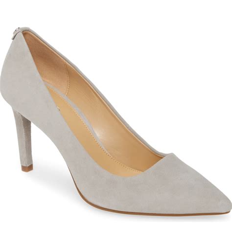 michael michael kors dorothy suede pumps|MICHAEL Michael Kors Women's Dorothy Flex Pumps .